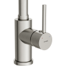 Смеситель CERSANIT для кухни MELAR однорычажный с гибким изливом, белый 68236
